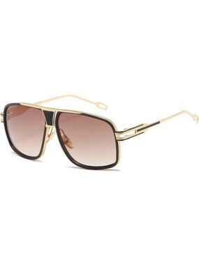 Mens Sunglasses Metal Frame Big Goggle Shield UV Protection Outdoor Fashion